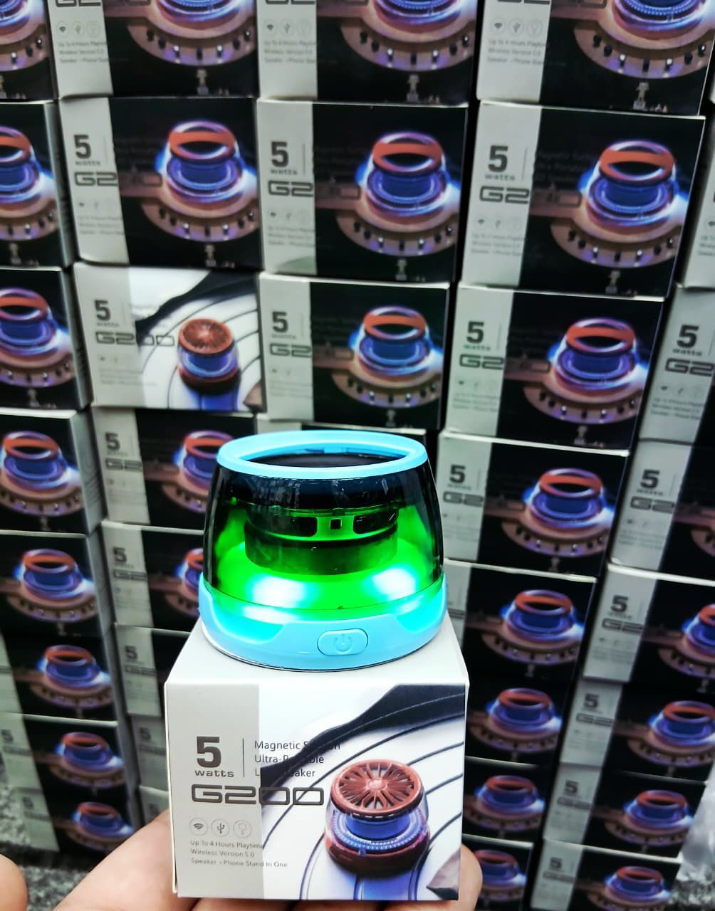 G200 Magnetic RGB Mini Bluetooth Speaker
